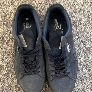 Blue Suede Pumas
